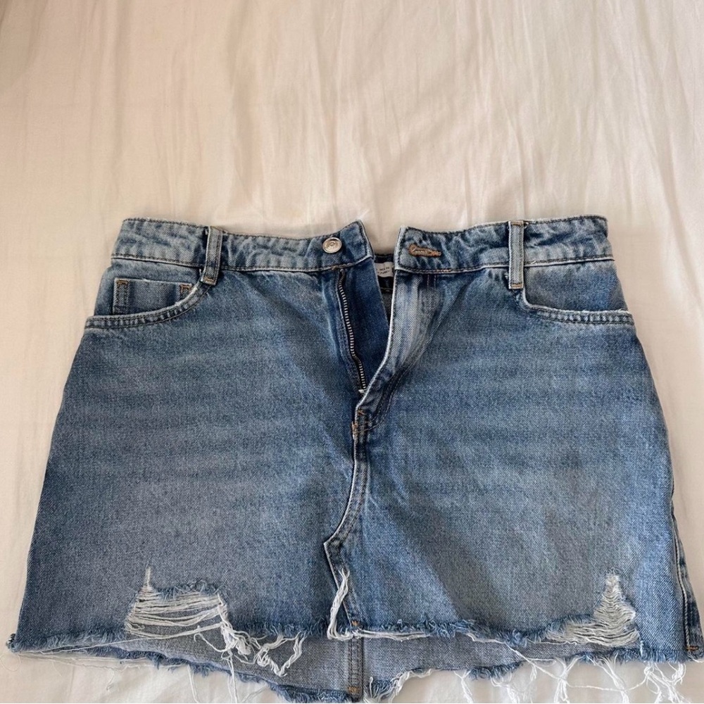 Denim ZARA Mini Skirt